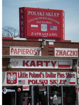Polski sklep w Jackowie, dzielnicy Chicago, w której żyją duże skupiska Polaków. Źródło: Wikimedia Commons. Fot. Marta Sehn. Licencja: CC-BY-SA-2.5.